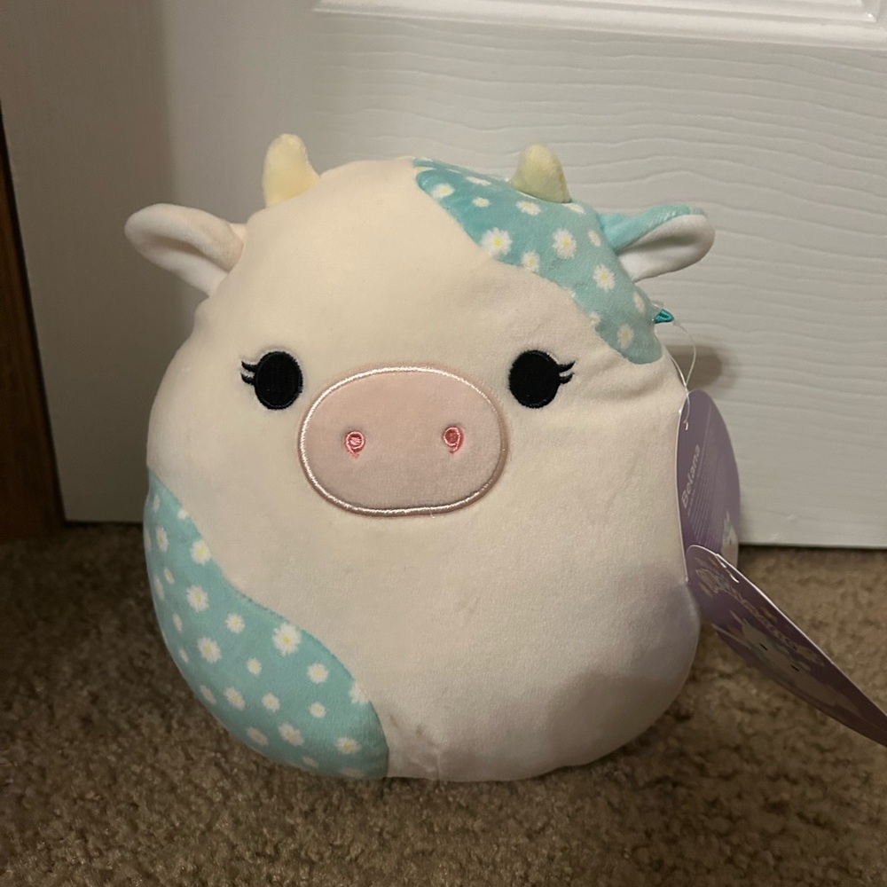Belena Floral Cow Squishmallow